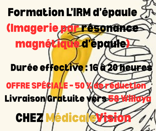 📀 Formation L’IRM d’épaule (Imagerie par résonance magnétique d’épaule)📀